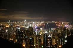 View of Hong Kong taken from the Peak